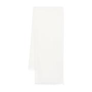 Faliero Sarti Elegant Kräm Scarf White, Dam