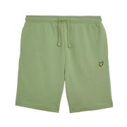 Lyle & Scott Mellanlager Sweat Shorts Green, Herr