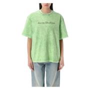 Acne Studios Vintage Logo T-shirt Bright Green Green, Dam