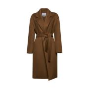 Max Mara Kashmir Wrap Kappa i Brun Brown, Dam