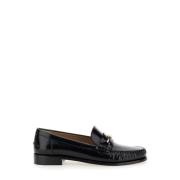 Salvatore Ferragamo Svart Läder Slip-On Loafer Kvinna Black, Dam