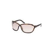 Tom Ford Fernanda Solglasögon - Stilfullt Eyewear Brown, Unisex