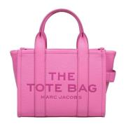 Marc Jacobs Rosa Läder Toteväska med Dragkedja Pink, Dam