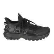 Moncler Svarta Låga Top Sneakers Trailgrip Lite2 Black, Herr