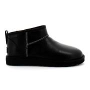 UGG Klassisk Ultra Mini Svarta Stövlar Black, Herr