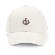 Moncler Elegant Nude & Neutrals Hatt White, Dam