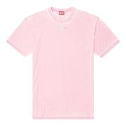 Diesel Rosa T-shirts och Polos Pink, Herr