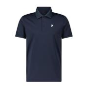 Peak Performance Polo Shirts Blue, Herr