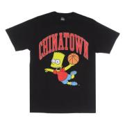 MARKET The Simpsons Svart Tee Kort Ärm Black, Herr