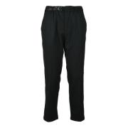 White Sand Elegant Stretch Pantalone Black, Herr