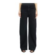 ENTIRE STUDIOS Denim Asset Magnetite Byxor Black, Dam