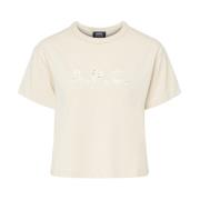 A.P.C. Ekologisk T-shirt Annie Beige, Dam