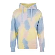 A.P.C. Tie-dye Hoodie Victor Multicolore Ss22 Multicolor, Herr