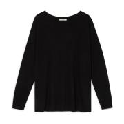 MALIPARMI Sweater Black, Dam