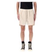 Rick Owens Naturliga bomullscanvas boxershorts Beige, Herr