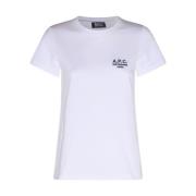 A.P.C. T-Shirts White, Dam