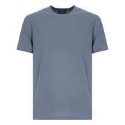 Zanone Blå Bomull T-shirt och Polo Blue, Herr