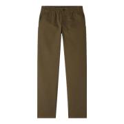 A.P.C. Chuck Byxor med Persika Effekt Material Green, Herr