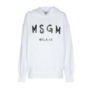 MSGM Huvtröjor White, Dam