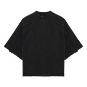 ENTIRE STUDIOS Kortärmad Rund Hals T-shirt Black, Herr