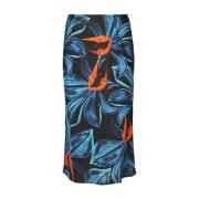 LOUISA BALLOU Midi Skirts Blue, Dam