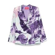 F.R.S For Restless Sleepers Lila Jackor för en Stilfull Look Purple, D...