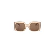 AMBUSH Sunglasses Beige, Dam