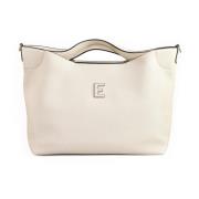 Ermanno Scervino Tote Rachele Liten Axelväska White, Dam