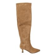 3JUIN Ankle Boots Beige, Dam