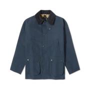 Barbour Casual jacka i Navy Sage Green Blue, Herr