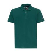 HUSKY ORIGINAL Polo Shirts Green, Herr