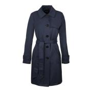 EMME DI MARELLA Rain Jackets Blue, Dam