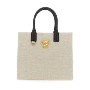 Versace Liten Shopper Väska White, Dam