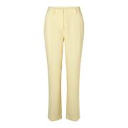 RUE de FEMME Luxy New Mea Byxor Mjuk Gul Yellow, Dam