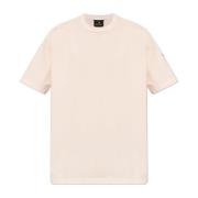 PS By Paul Smith T-shirt med broderad logotyp Pink, Herr