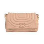 Ermanno Scervino Flap Rives Axelväska med Magnet Beige, Dam