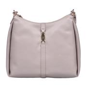 Tommy Hilfiger Hobo feminin väska av återvunnen polyester Beige, Dam