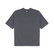 GR10K Kortärmad Overlock T-shirt - Duvbrun Gray, Herr