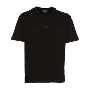 A.P.C. Svart T-shirt Kyle Polos Black, Herr