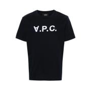 A.P.C. Standard Grand T-shirt 100% bomull Blue, Herr