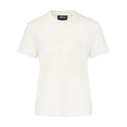 A.P.C. Ekologisk Lenny T-shirt Beige, Dam