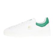 Lacoste Läder Gummisula Sneakers White, Herr