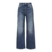 DEPARTMENT FIVE Casual Denim Jacka Brun Blue, Dam