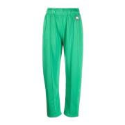 WALES BONNER Grön Svart Orange Track Pant Green, Dam