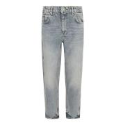 REPRESENT Straight Leg Jeans Blue, Herr