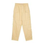 WALES BONNER Gula Cargo Byxor Yellow, Herr