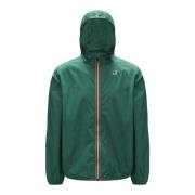 K-Way Packbar Vattentät Vindjacka Green, Unisex