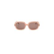 AMBUSH Sunglasses Beige, Dam