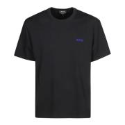 A.P.C. Svarta T-shirts och Polos Black, Herr