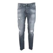 Dondup Dian Jeans med knappar Gray, Herr